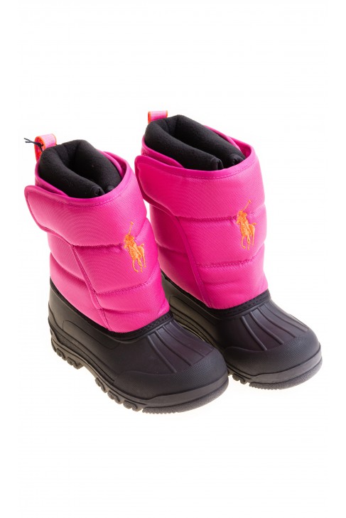 Bottes de neige roses, Polo Ralph Lauren