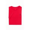 Czerwony t-shirt chłopięcy na krótki rękaw, Polo Ralph Lauren