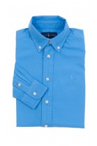 Chemise bleu foncé pour garçon, Polo Ralph Lauren