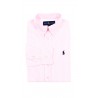 Koszula chłopięca w biało-różowe pionowe paski, Polo Ralph Lauren