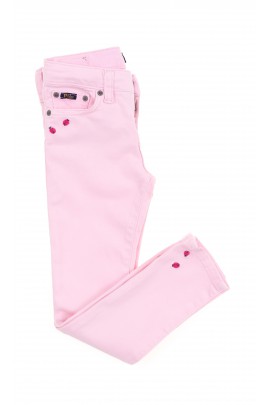 Pantalon rose pour fille super mince, Polo Ralph Lauren
