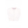 Sweterek biały niemowlęcy rozpinany na guziki, Polo Ralph Lauren