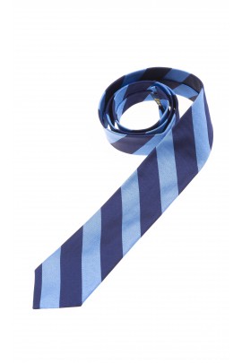 Granatowo-niebieski krawat chłopięcy, Polo Ralph Lauren