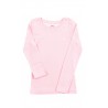 Różowy t-shirt dziewczęcy z długim rękawem, Polo Ralph Lauren