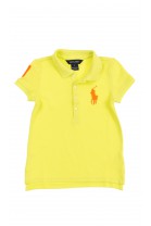 Polo jaune citron pour fille, Polo Ralph Lauren