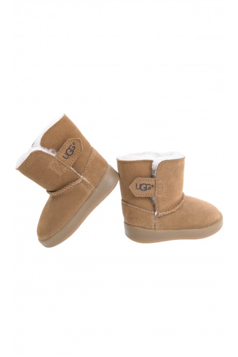 Brązowe botki niemowlęce, UGG Brązowe botki niemowlęce, UGG