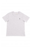 Szary t-shirt chłopięcy, Polo Ralph Lauren