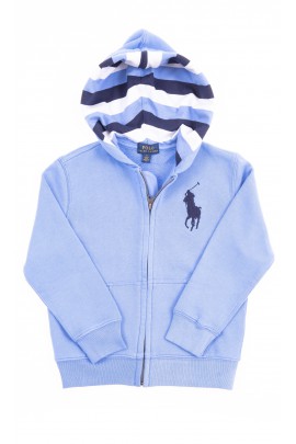 Sweat de survêtement bleu avec capuche, Polo Ralph Lauren