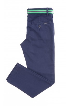 Pantalon bleu marine, pour garçon, Polo Ralph Lauren.  Longueurs: long