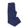 Pantalon en velours côtelé bleu marine, Polo Ralph Lauren. 