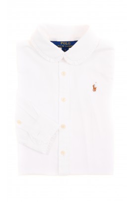 Chemise blanche élégante, pour fille, Polo Ralph Lauren