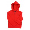 Sportsweat rouge zippé avec capuche, Polo Ralph Lauren