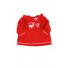 Sweterek niemowlęcy czerwony dla dziewczynki, Ralph Lauren