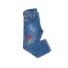 Spodnie dżinsowe z nadrukiem na nogawce, Polo Ralph Lauren