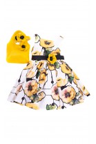 Sukienka dla dziewczynki w żółte kwiaty, Colorichiari