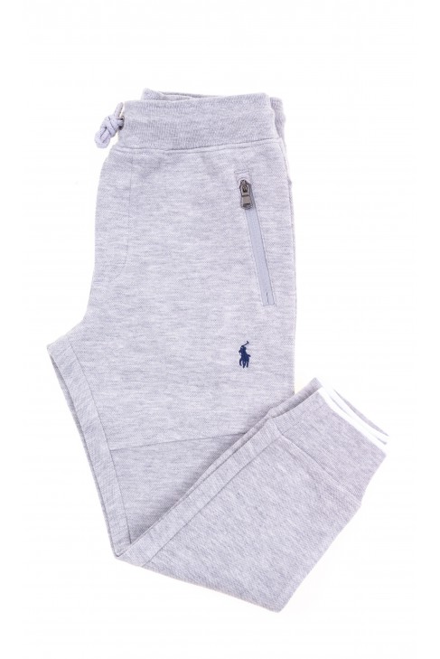 Szare spodnie dresowe dziecięce, Polo Ralph Lauren Szare spodnie dresowe dziecięce, Polo Ralph Lauren