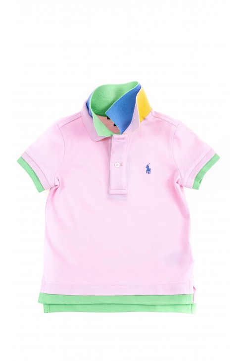 Różowa koszulka polo, Polo Ralph Lauren