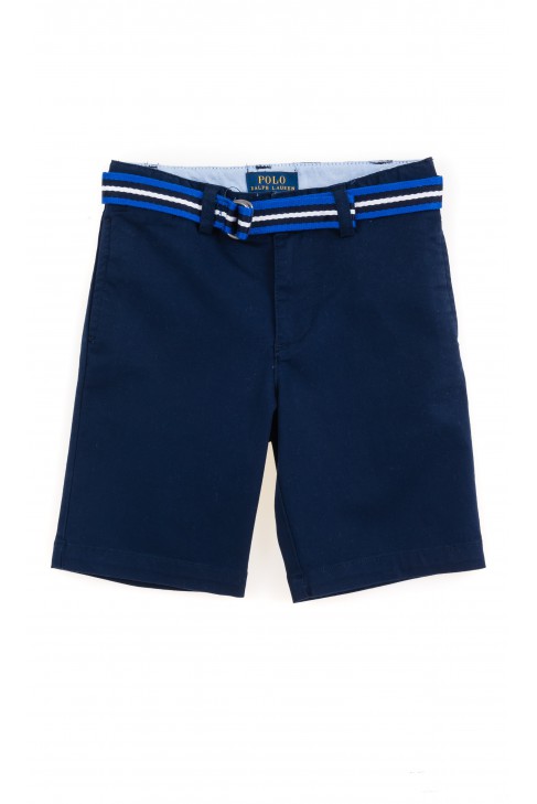 Granatowe krótkie spodenki chłopięce, Polo Ralph Lauren Granatowe krótkie spodenki chłopięce, Polo Ralph Lauren