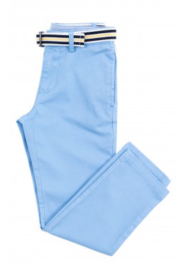 Niebieskie eleganckie spodnie chłopięce, Polo Ralph Lauren 