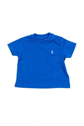 Klasyczny szafirowy t-shirt chłopięcy, Polo Ralph Lauren