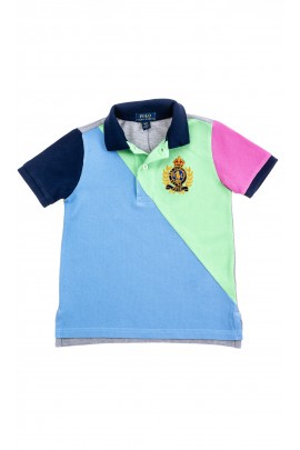 Kolorowa koszulka polo dla chłopca, Polo Ralph Lauren