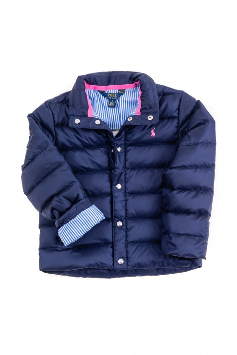 Granatowa kurtka ocieplana, Polo Ralph Lauren Granatowa kurtka ocieplana, Polo Ralph Lauren