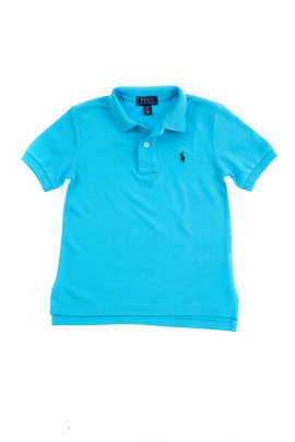 Turkusowa koszulka polo dla chłopca, Polo Ralph Lauren	