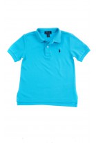 Turkusowa koszulka polo dla chłopca, Polo Ralph Lauren	