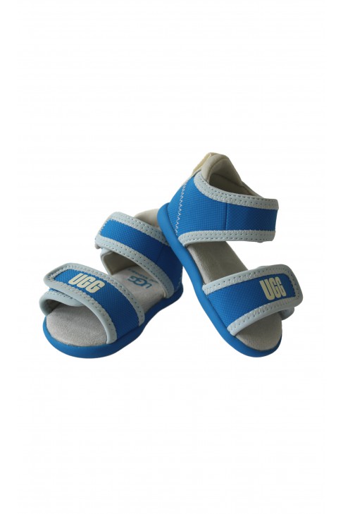 Sandały niebieskie dla małych dzieci, UGG         