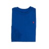 Szafirowy t-shirt z długim rękawem, Polo Ralph Lauren