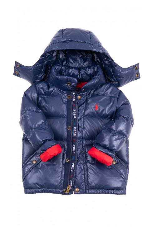 Granatowa kurtka chłopięca, Polo Ralph Lauren Granatowa kurtka chłopięca, Polo Ralph Lauren