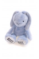 Króliczek - niebieska maskotka dla niemowlaka, Hugo Boss