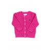 Różowy rozpinany sweterek niemowlęcy, Ralph Lauren