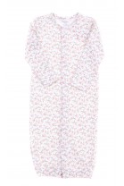 Pajacyk - piżamka  niemowlęcy pastelowy w drobne kwiatki, Ralph Lauren