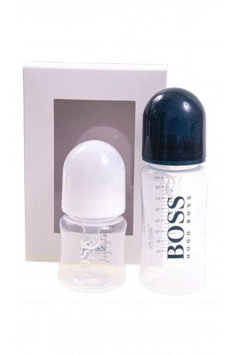 Butelki niemowlęce biała i granatowa, Hugo Boss Butelki niemowlęce biała i granatowa, Hugo Boss