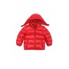 Czerwona zimowa puchowa kurtka chlopieca, Polo Ralph Lauren