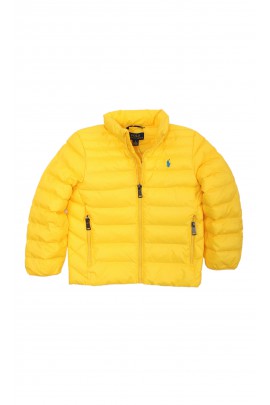 Żółta ocieplona  kurtka dziecięca, Polo Ralph Lauren