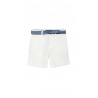 Biale krotkie spodnie chlopiece, Polo Ralph Lauren