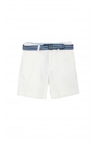 Białe krótkie spodnie chłopięce, Polo Ralph Lauren