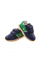 Granatowo-zielone sneakersy chłopięce, Polo Ralph Lauren