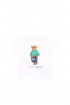 T-shirt chłopięcy z misiem polo Bear, Polo Ralph Lauren