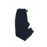 Granatowe spodnie dresowe ze ściągaczem na dole nogawki, Polo Ralph Lauren