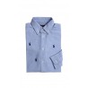 Niebieska elegancka koszula chłopięca oxford, Polo Ralph Lauren