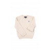 Biały sweter kaszmirowy o splocie warkoczowym, Polo Ralph Lauren