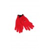 Czerwone rekawiczki z 5 palcami, Polo Ralph Lauren