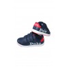 Granatowe buty sportowe chłopięce z napisem POLO, Polo Ralph Lauren