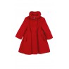 Czerwony płaszcz flauszowy dziewczęcy, Patachou