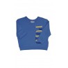 Niebieska bluza dresowa z napisem, Polo Ralph Lauren