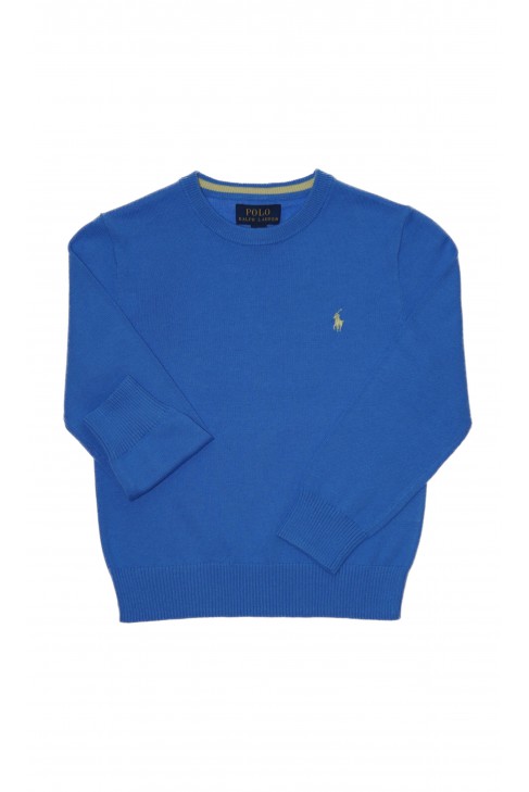Niebieski cienki sweter chlopiecy, Polo Ralph Lauren