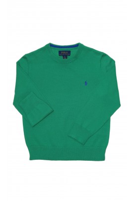 Zielony cienki sweter chłopięcy, Polo Ralph Lauren